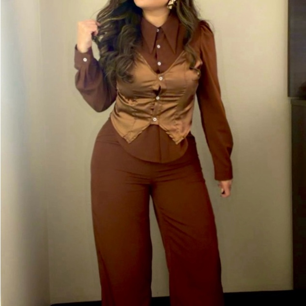 Elegant Brown Women's set